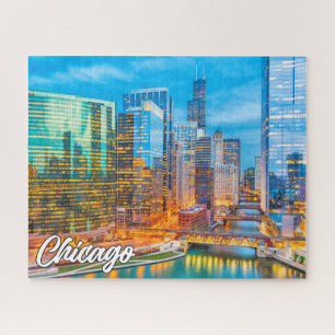 Chicago, Illinois, Verenigde Staten Legpuzzel