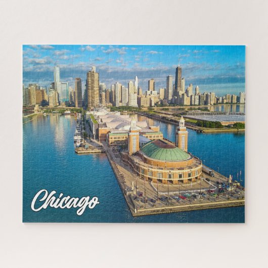Chicago, Illinois, Verenigde Staten Legpuzzel (Horizontaal)