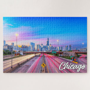 Chicago, Illinois, Verenigde Staten Legpuzzel