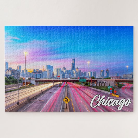 Chicago, Illinois, Verenigde Staten Legpuzzel (Horizontaal)