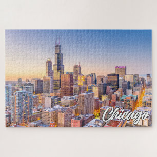 Chicago, Illinois, Verenigde Staten Legpuzzel