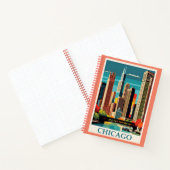 Chicago  Illustratie Notitieboek (Binnen)