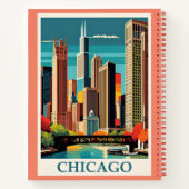Chicago  Illustratie Notitieboek (Achterkant)