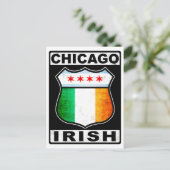 Chicago Irish American Briefkaart (Staand voorkant)