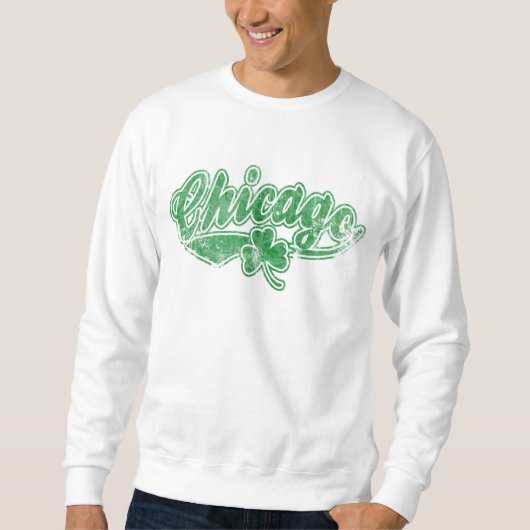Chicago Irish Shamrock Trui (Voorkant)