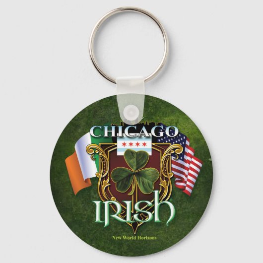 Chicago Irish Sleutelhanger (Voorkant)