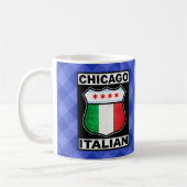 Chicago Italien American Mug (Gauche)