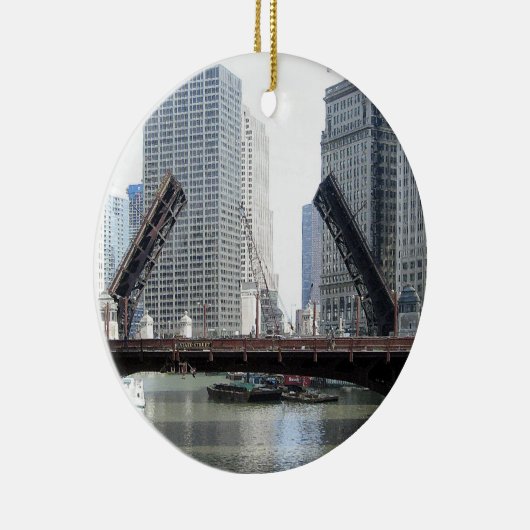 Chicago...Keepomwille Keramisch Ornament (Rechts)