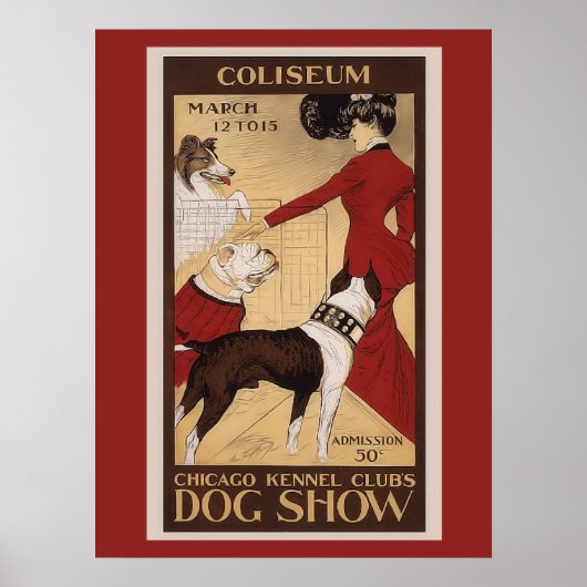Chicago Kennel Club Poster (Voorkant)