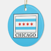 Chicago Keramisch Ornament (Links)