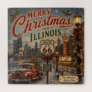 Chicago Kerst Moederweg Spelletjesavond Legpuzzel