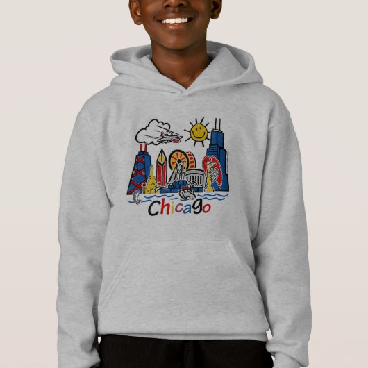 Chicago Kids Cute Skyline (Devant)