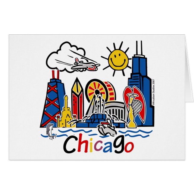 Chicago Kids Skyline (Devant Horizontal)