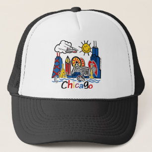 Chicago Kinder Skyline Trucker Pet
