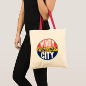 Chicago label tote bag (Voorkant (product))