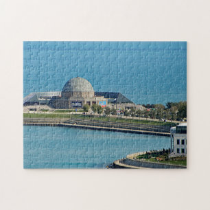 Chicago Lakefront Planetarium Foto Legpuzzel
