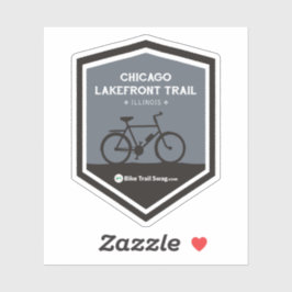 Chicago Lakefront Trail Sticker