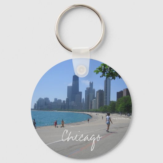 Chicago Lakeshore Sleutelhanger (Voorkant)