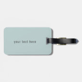 Chicago Latitude Longitude - persoonlijk Bagagelabel (Achterkant horizontaal)