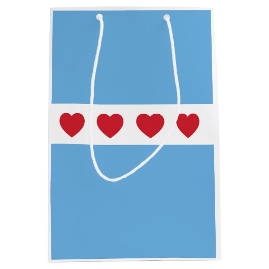 Chicago Liefde | Cadeautas | Medium (Voorkant)