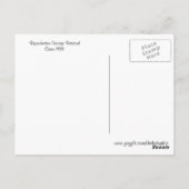  Chicago Loop Skyline Briefkaart (Achterkant)