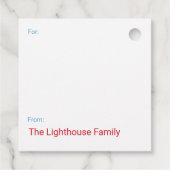 Chicago Love | Favor Gift-Labels | Personaliseren Bedankjes Labels (Achterkant)