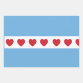 Chicago Love | Feuilles de papier à envelopper (Devant 2)
