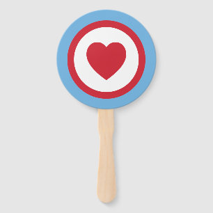 Chicago Love Handventilatoren Blauw Handwaaier