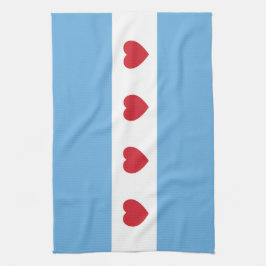Chicago Love | Keukenhanddoek