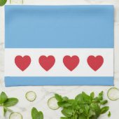 Chicago Love | Serviette de cuisine (Plié)