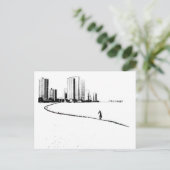 Chicago Lovers Briefkaart (Staand voorkant)