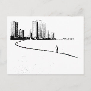 Chicago Lovers Briefkaart
