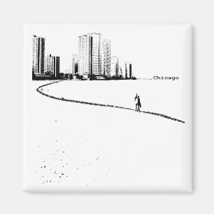 Chicago Lovers magneet