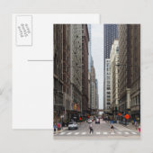 Chicago Madison Street Briefkaart (Voorkant / Achterkant)