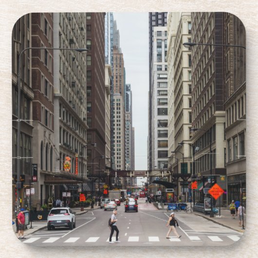 Chicago Madison Street Onderzetter (Voorkant)