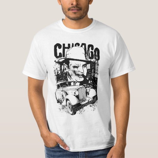 Chicago Mafia  T-shirt (Voorkant)