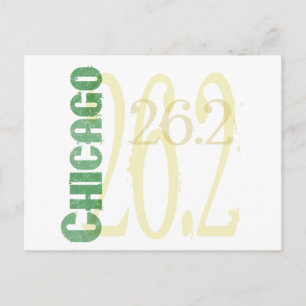 Chicago Marathon Briefkaart