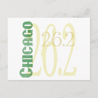 Chicago Marathon Briefkaart