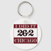 Chicago Marathon Sleutelhanger (Voorkant)