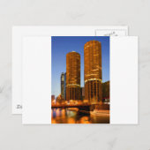 Chicago Marina Towers Briefkaart (Voorkant / Achterkant)