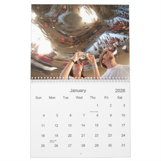 CHICAGO Mensen en plekken Kalender (Jan 2026)