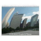 CHICAGO Mensen en plekken Kalender (Hoes)