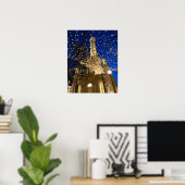 Chicago met Kerstmis Poster (Thuiskantoor)
