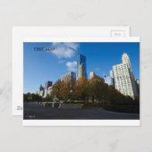 Chicago - Millennium Park Briefkaart (Voorkant / Achterkant)