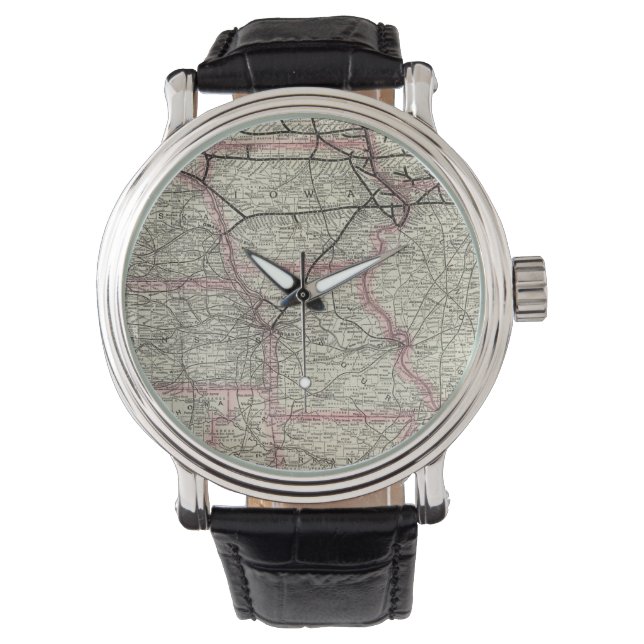 Chicago Milwaukee en St Paul Ry en verbindingen Horloge (Voorkant)