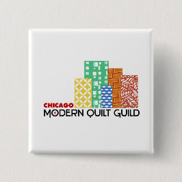 Chicago Modern Quilt Guild Square Button