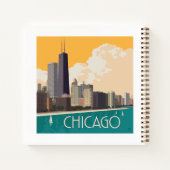 Chicago | Moderne skyline Notitieboek (Achterkant)