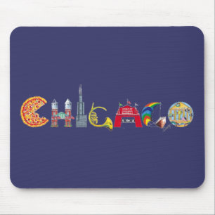 Chicago mousepad muismat