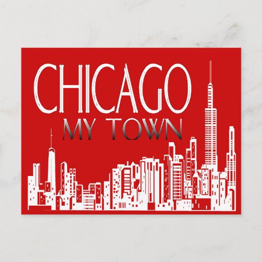 Chicago My Town Briefkaart (Voorkant)