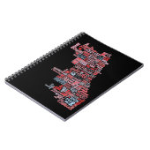 Chicago nabuurschapskaart notitieboek (Linkerzijde)